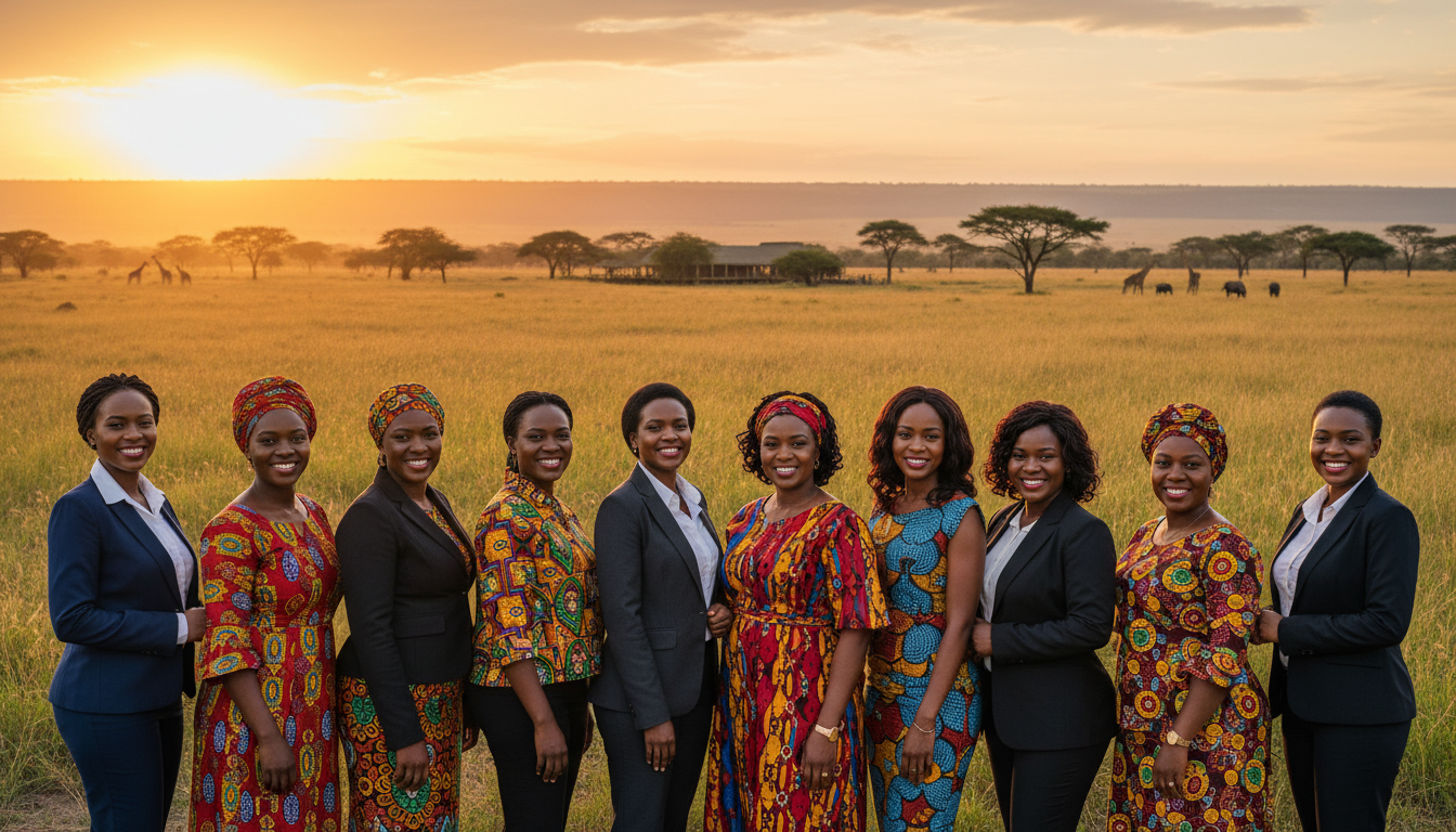 Young women in tourism workshop